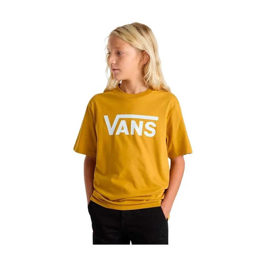 Детская футболка с коротким рукавом Vans VN000IVFBL21, Цвет Gelb — фото 2