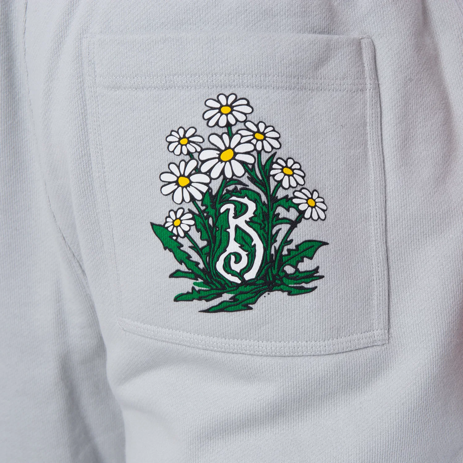 Шорты с вышивкой Daisy Logo Burberry, Winter — фото 4
