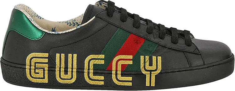 

Кроссовки Gucci New Ace Guccy, черный