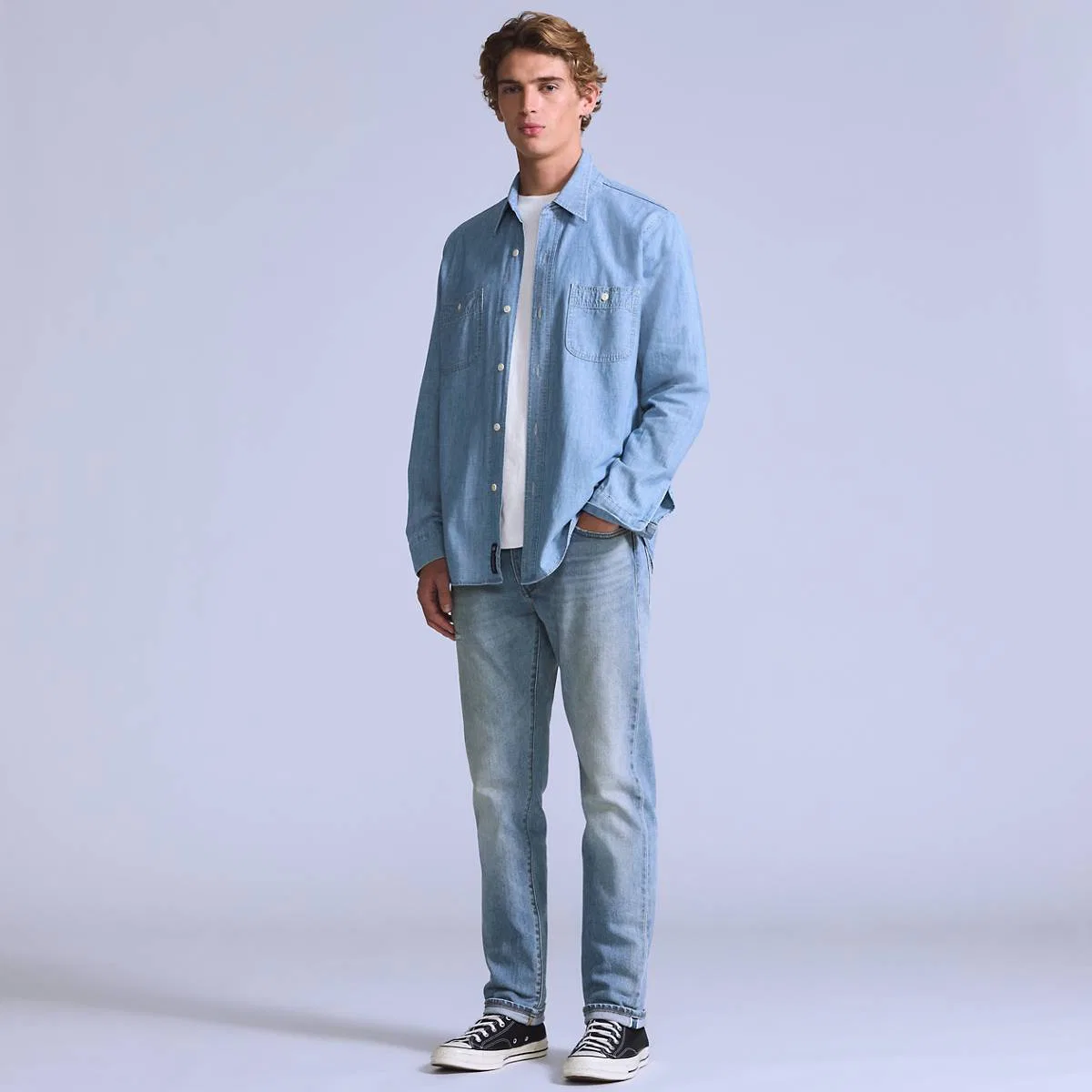 Мужские зауженные джинсы 511 Levi's, Sycamore Grove - Light Wash