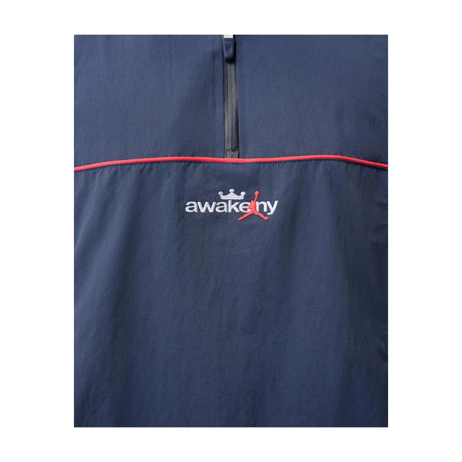 Мужская куртка Air Jordan x Awake NY Track Jacket 'Midnight Navy Infrared' Jordan, Midnight Navy/Infrared — фото 3