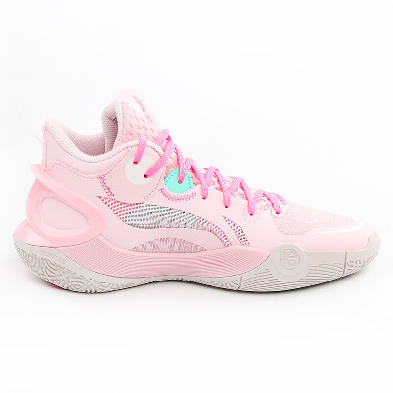 Баскетбольные кроссовки Sonic 10 Youth Edition для детей GS Mid-top Primrose Powder Lining — фото 2