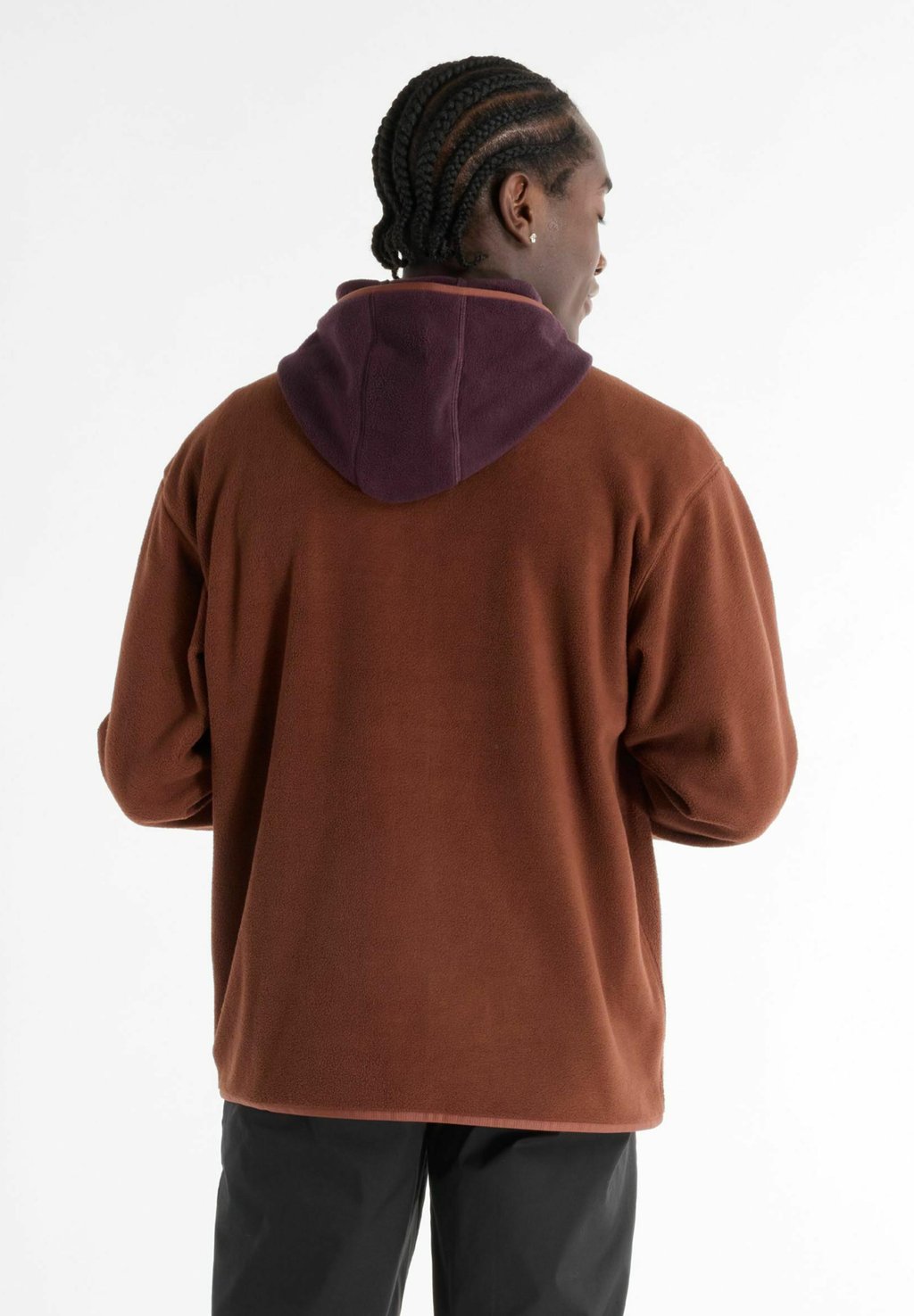 

Флисовая куртка HOODED New Balance, светло-коричневый