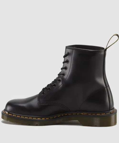 Ботинки 8-ми отверстий Dr. Martens 1460 из гладкой кожи, черные — фото 2