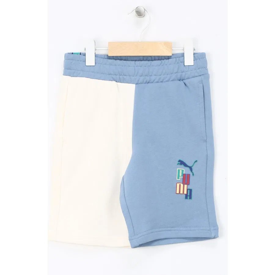 Детские шорты с эластичным поясом Puma Ready Set Better Shorts, Синий