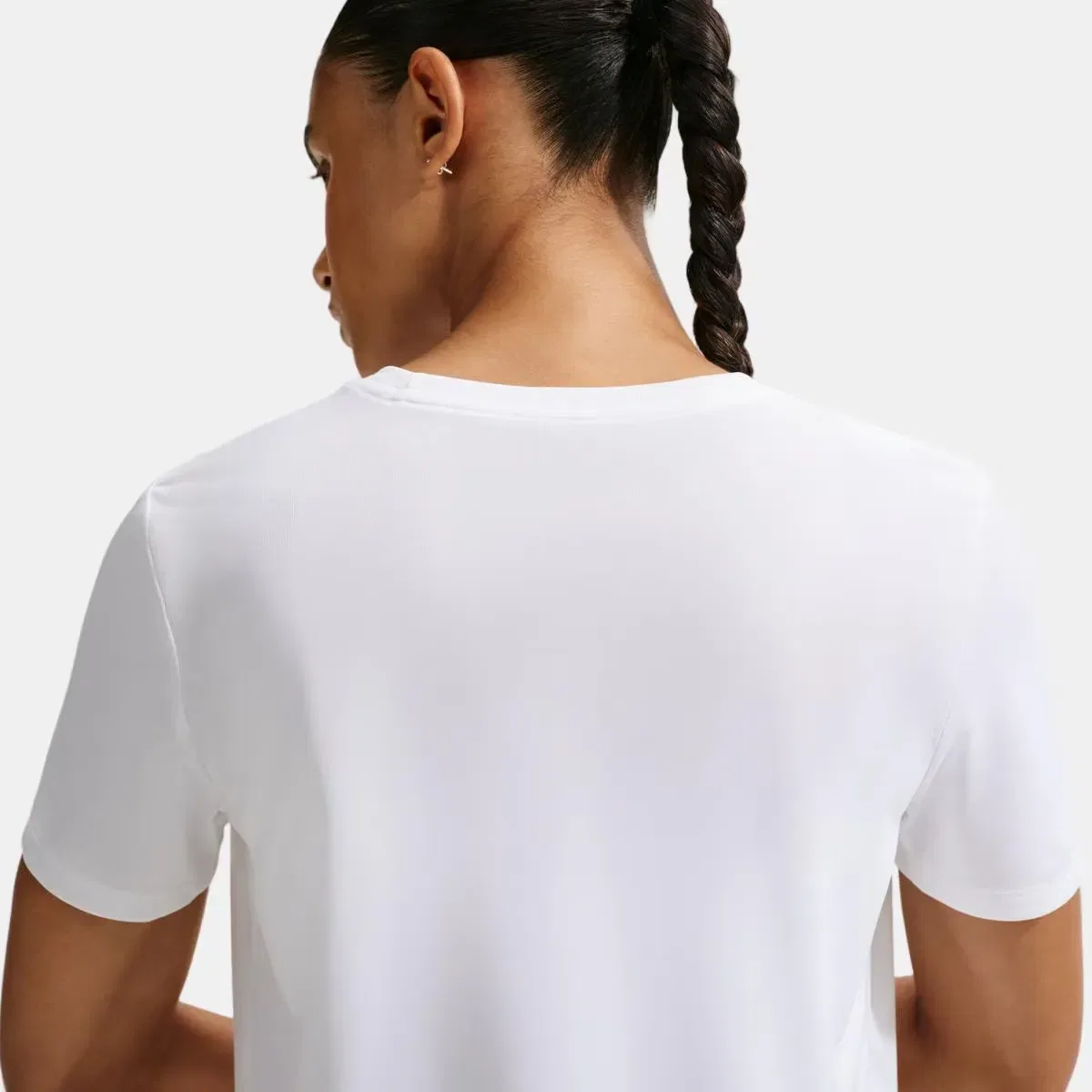Женская футболка с технологией Dri-FIT Nike, Blanco — фото 4