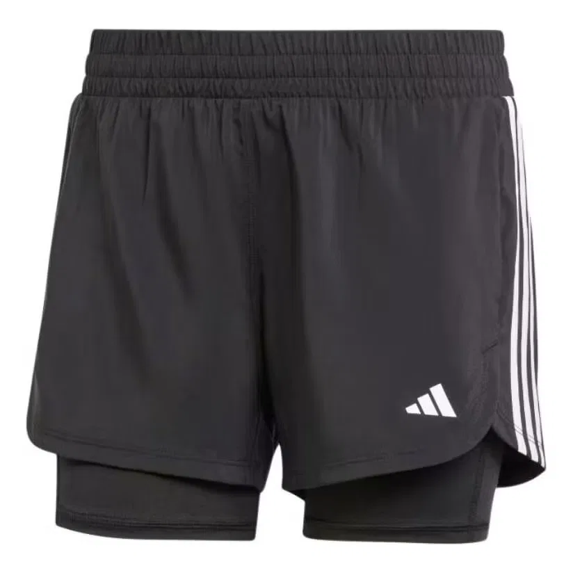 Шорты 2 в 1 Pacer Adidas, черный