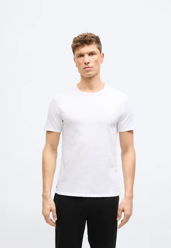 Комплект из 3 маек Lacoste, белый/черный — фото 4