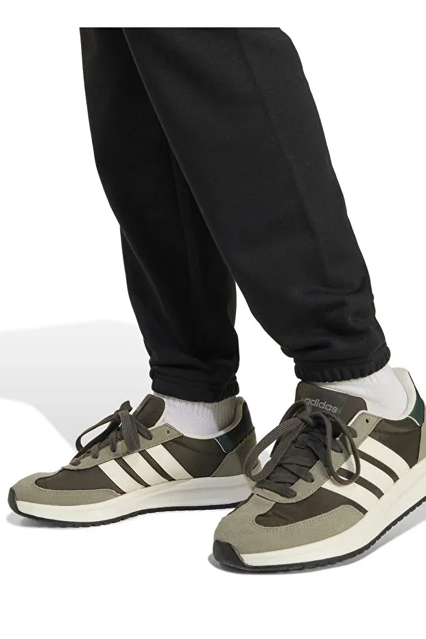 Детские спортивные штаны для мальчиков зауженные Adidas, Black-102231328 — фото 4