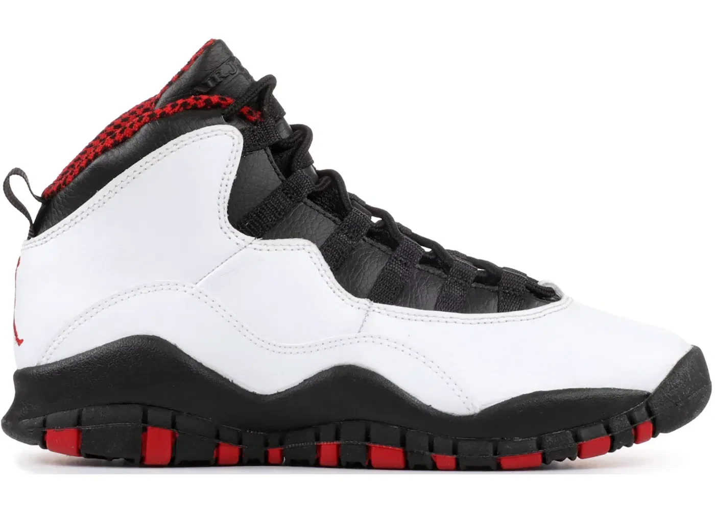 Детские кроссовки Lifestyle Jordan 10 Retro Chicago (2012) (GS) Jordan, White/Varsity Red-Black