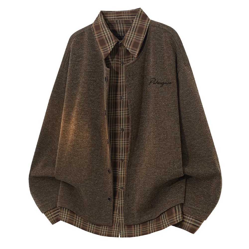 Детская рубашка с лацканом Unisex Lapel Moderate PAL ONGACO, Khaki