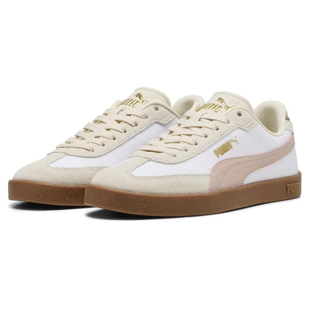 Детские кроссовки для девочек на шнуровке PUMA Club II Era CV Jr, Pink