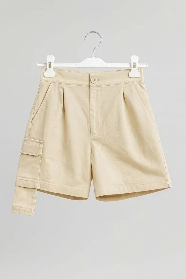 Детские шорты для девочек хлопковые Nk Kids, Cream