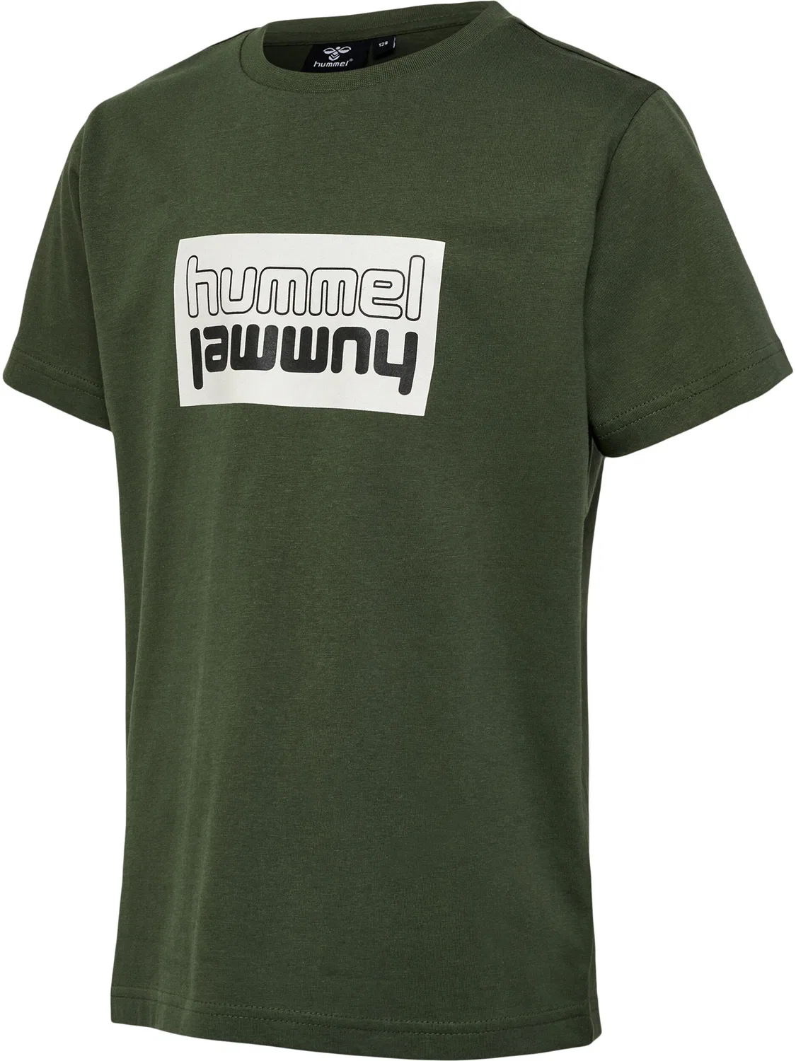 Детская футболка с круглым вырезом HMLDUO Hummel, Черный — фото 3