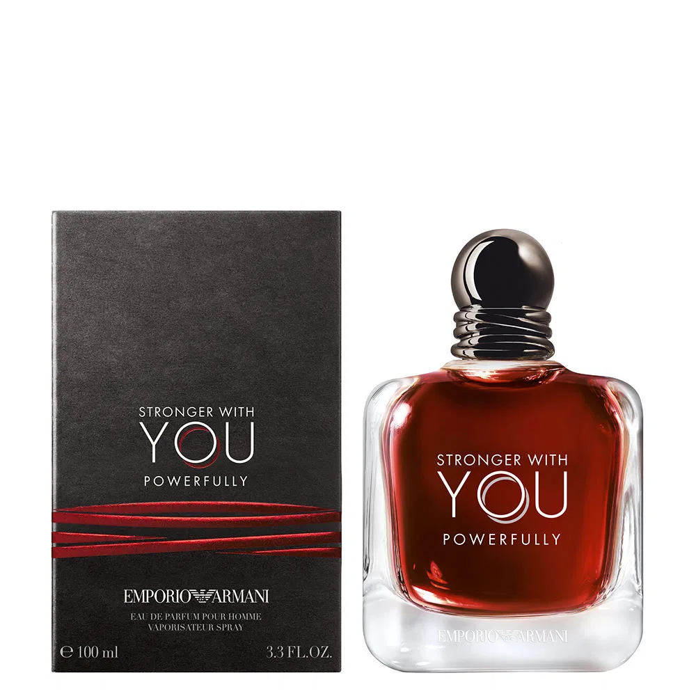 Парфюмерная вода для мужчин, 100 мл, Stronger With You Powerfully Giorgio Armani — фото 2