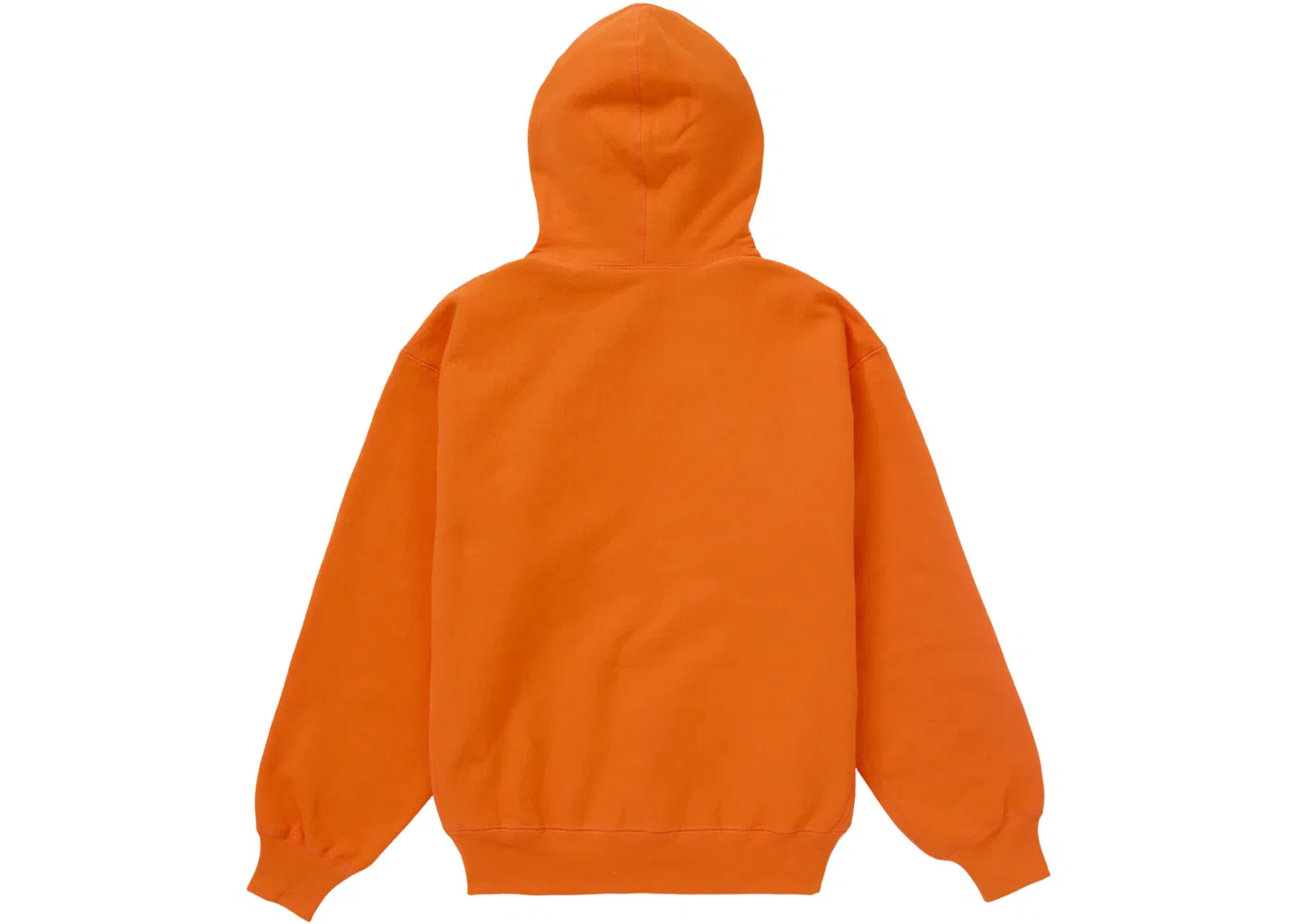 Мужская худи с принтом Supreme Sweatshirt (FW24), Dark Orange — фото 2