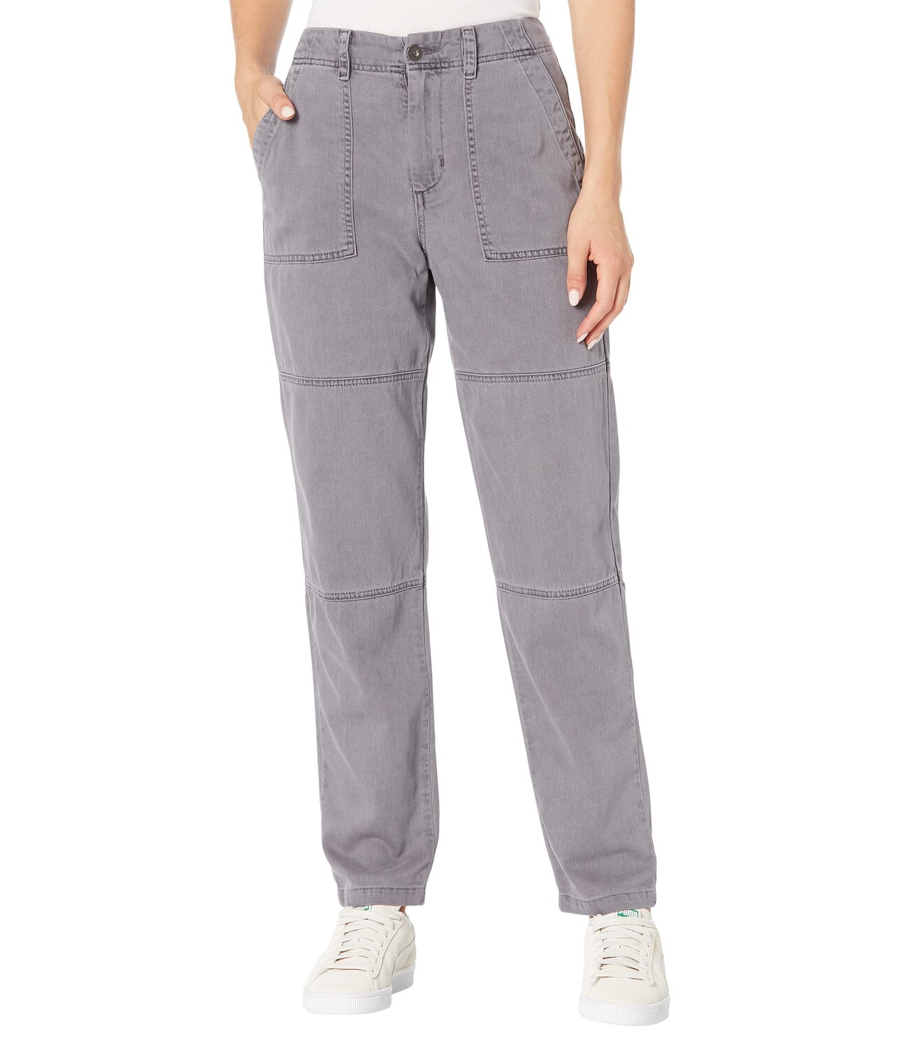 

Брюки bella dahl, Sutton Rolled Patch Pants, Серый, Брюки bella dahl, Sutton Rolled Patch Pants