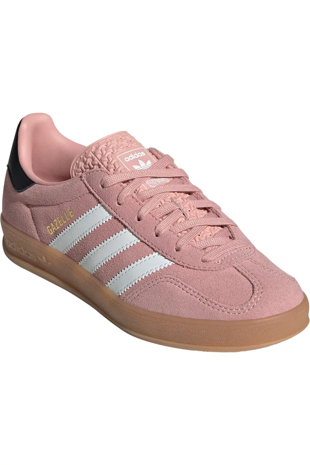 Детские кроссовки повседневные Gazelle Indoor adidas, Wonmau/Ftw