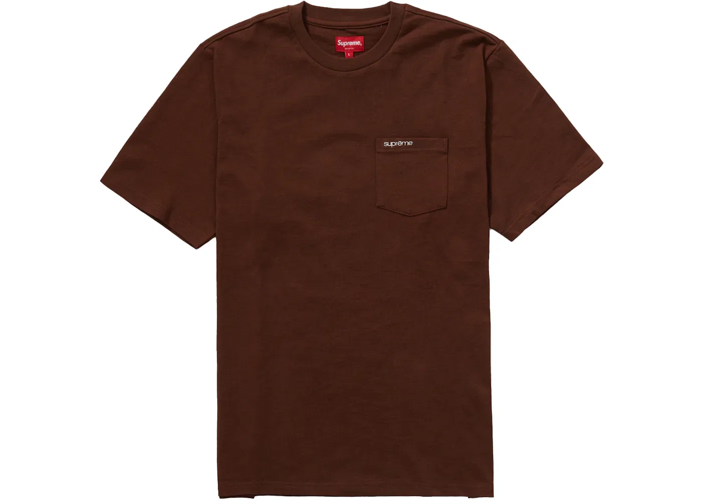 Мужская футболка с принтом Supreme Tee (FW21), Brown