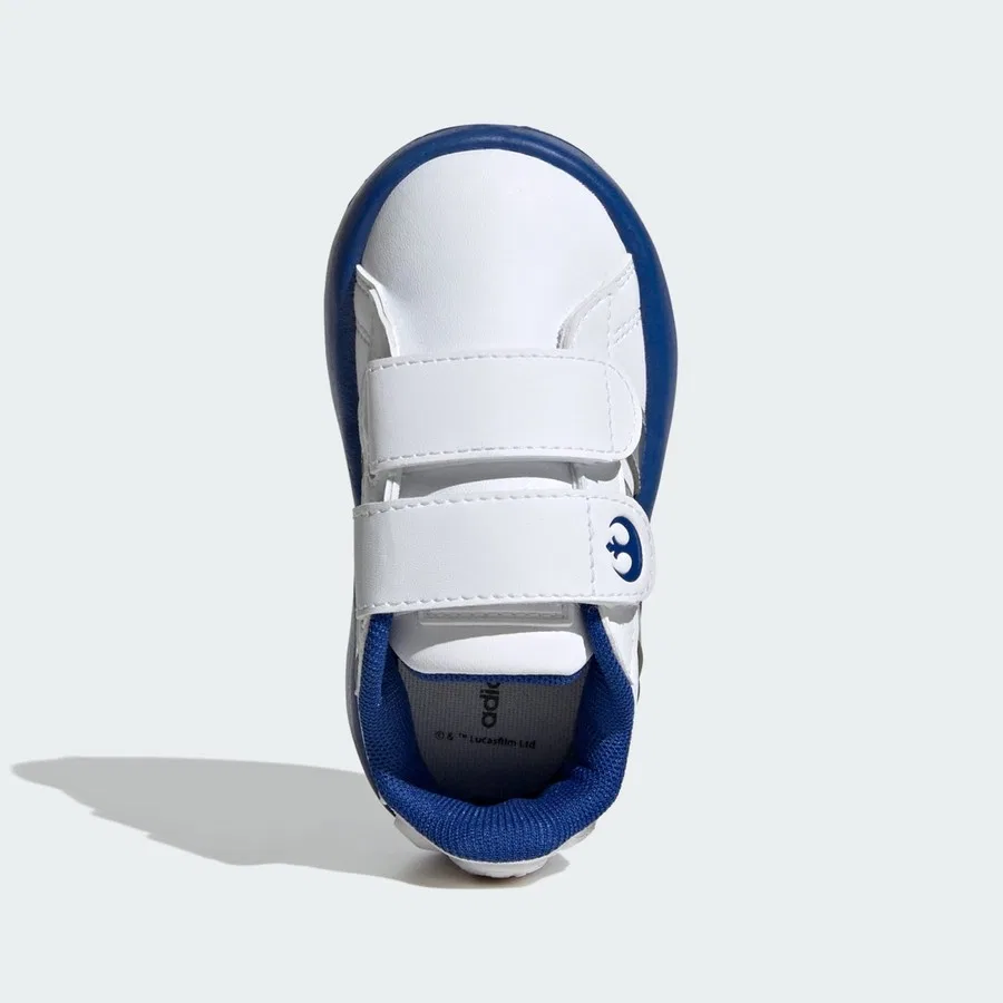 Кроссовки повседневные с принтом Star Wars Grand Court 2.0 adidas, Белый — фото 4