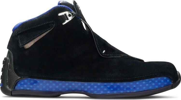 

Кроссовки Air Jordan 18 OG Black Sport Royal 2003, черный