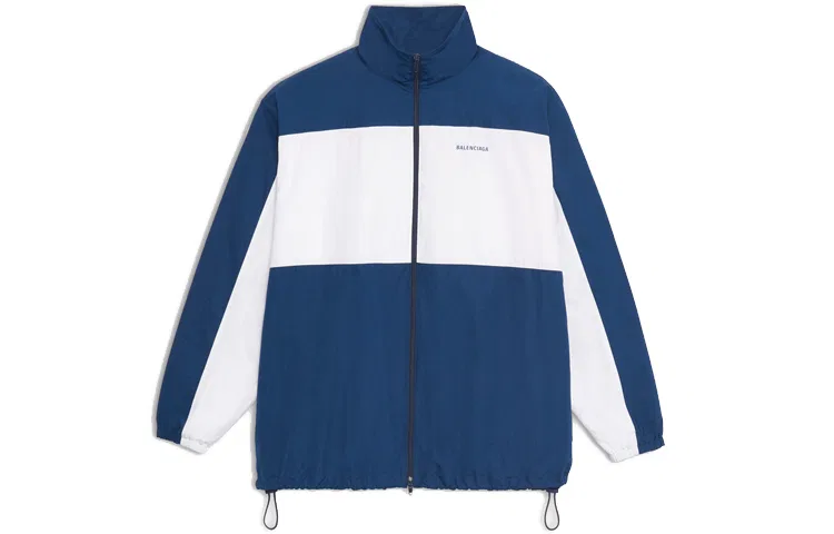 Детская куртка с принтом Balenciaga, Blue White