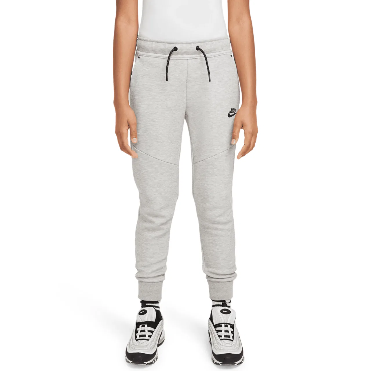 Брюки для мальчиков Tech Fleece Nike, черный/серый