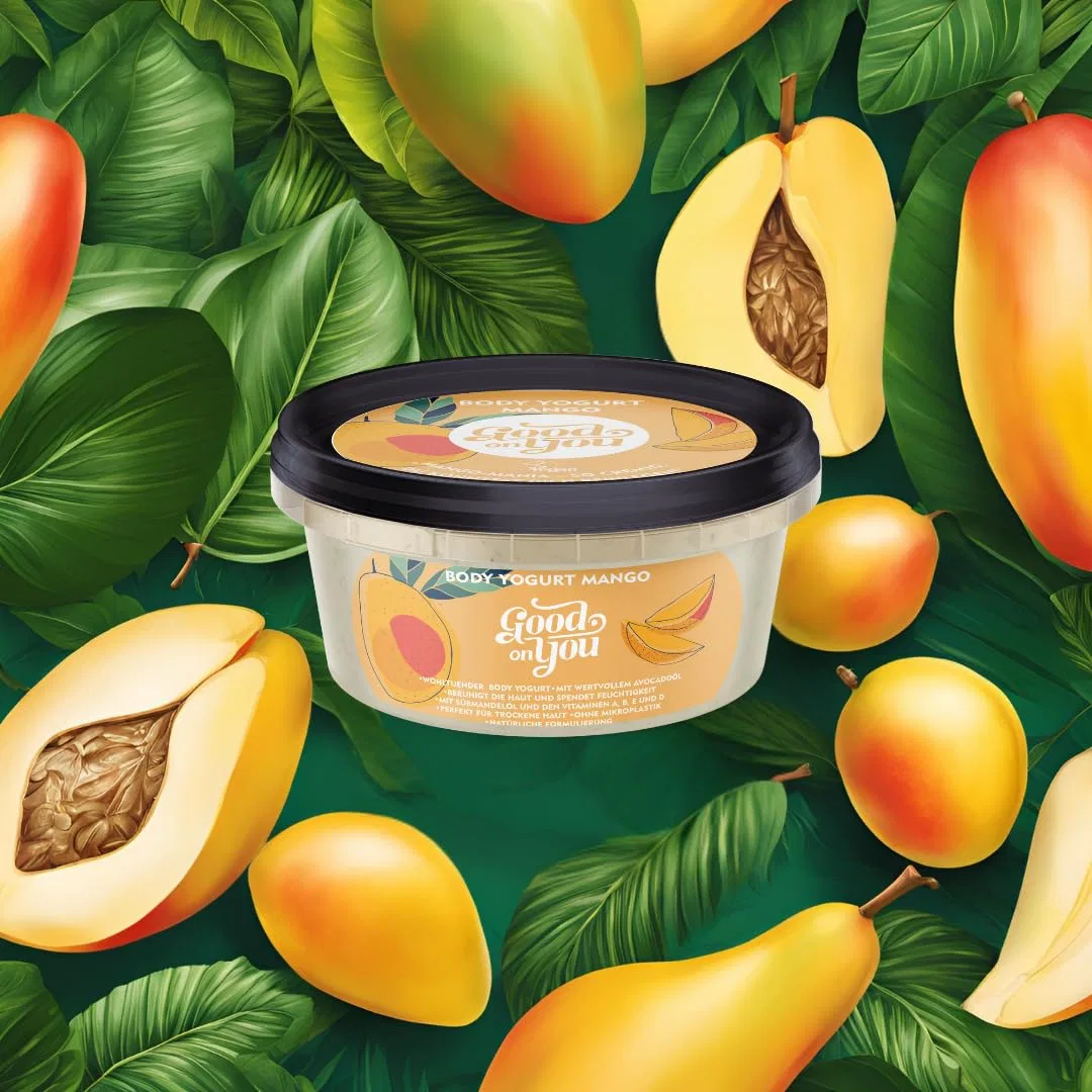 Лосьон для тела Body Yoghurt Mango, Good on You, набор 5 шт., 300 мл — фото 2
