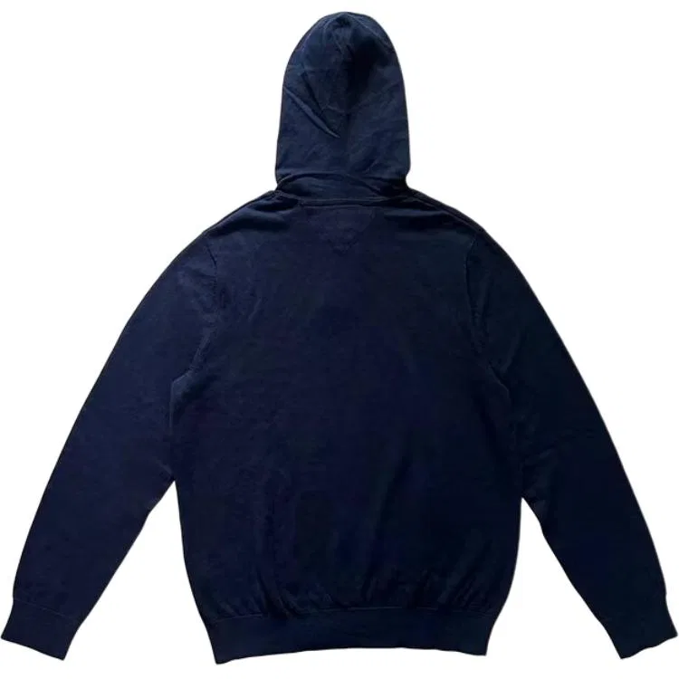 Мужская толстовка с капюшоном Navy Blue Tommy Hilfiger — фото 3