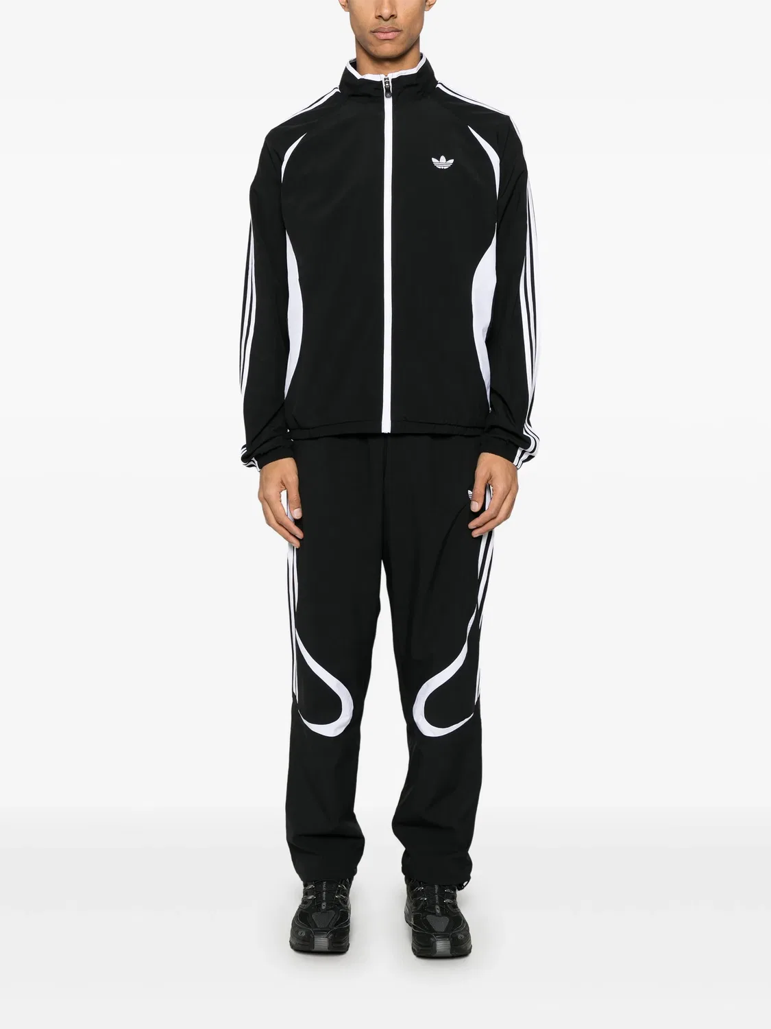Куртка Adicolor Teamgeist Adidas, черный — фото 2