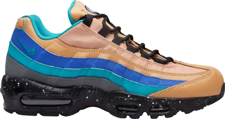 Кроссовки Nike Air Max 95 Premium 'Mega Blue', многоцветный - фото