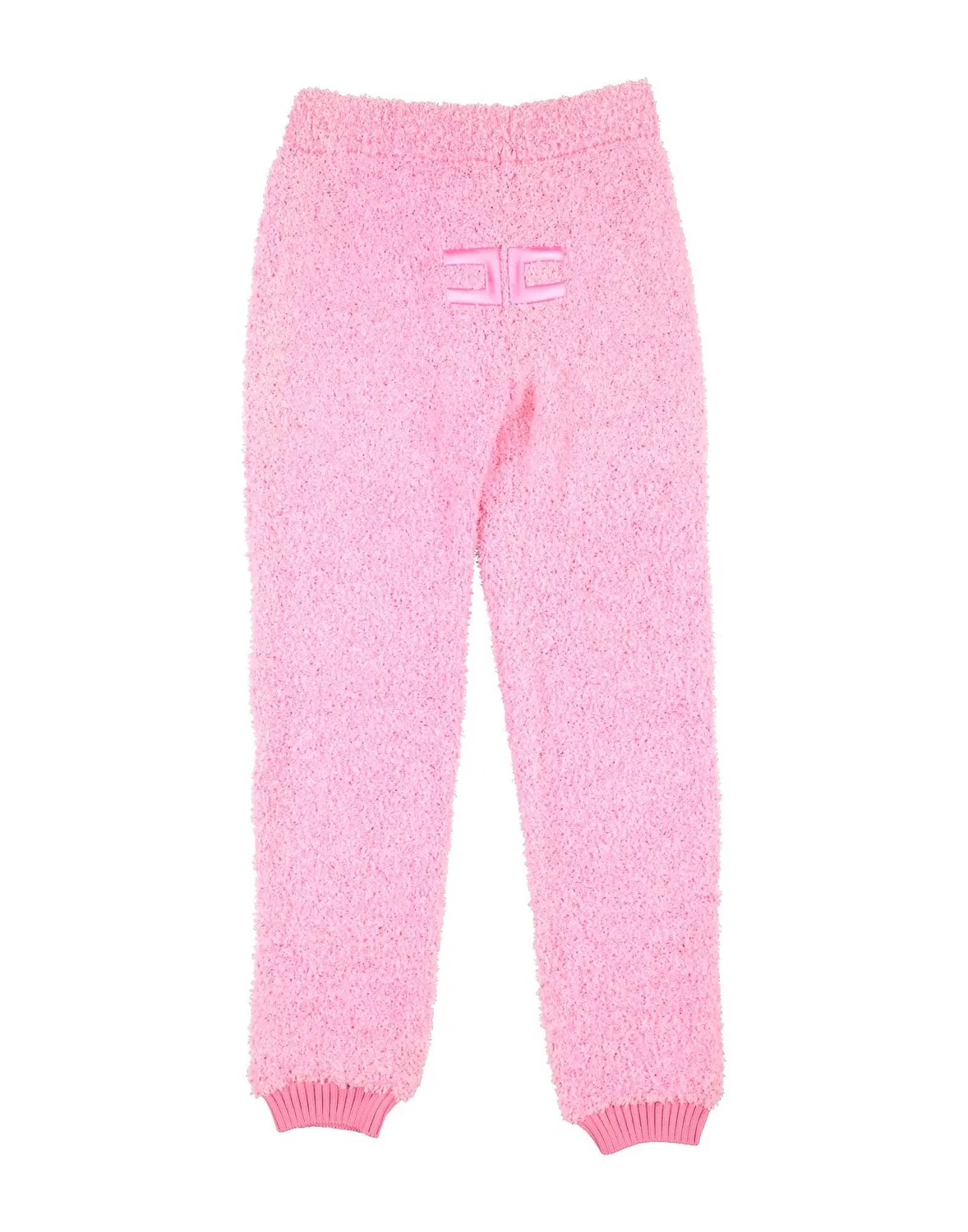Детские штаны для девочек вязаные Pink Elisabetta Franchi, розовый — фото 2