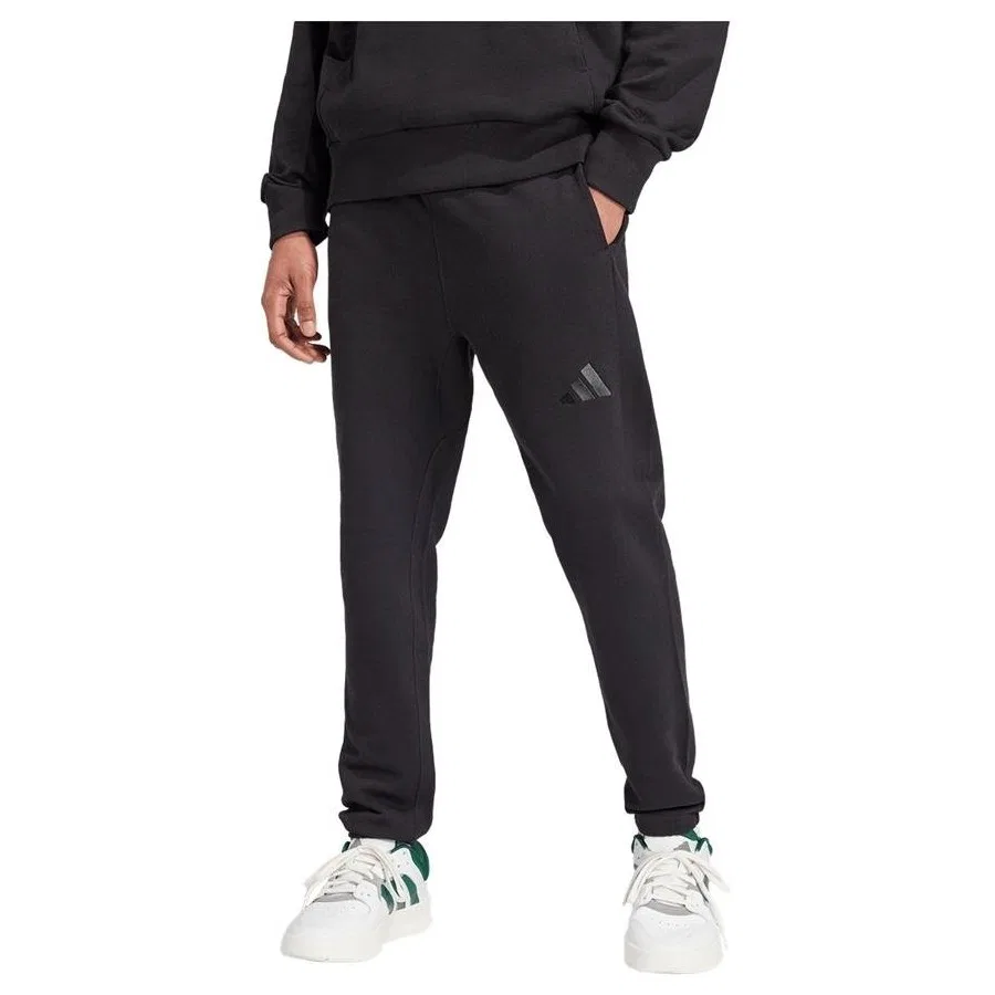 Спортивные штаны с эластичным поясом adidas, Черный — фото 3