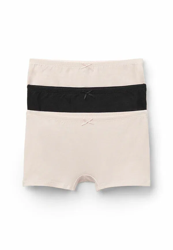 Трусы хлопковые 3Pack - hipsters Tezenis, черный