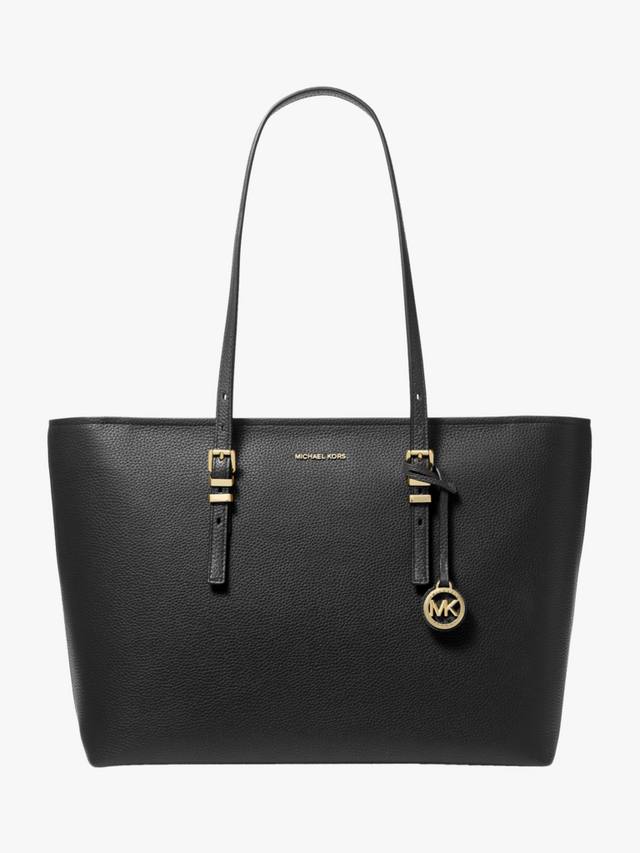 

Кожаная сумка-тоут Quinn Michael Kors, Black