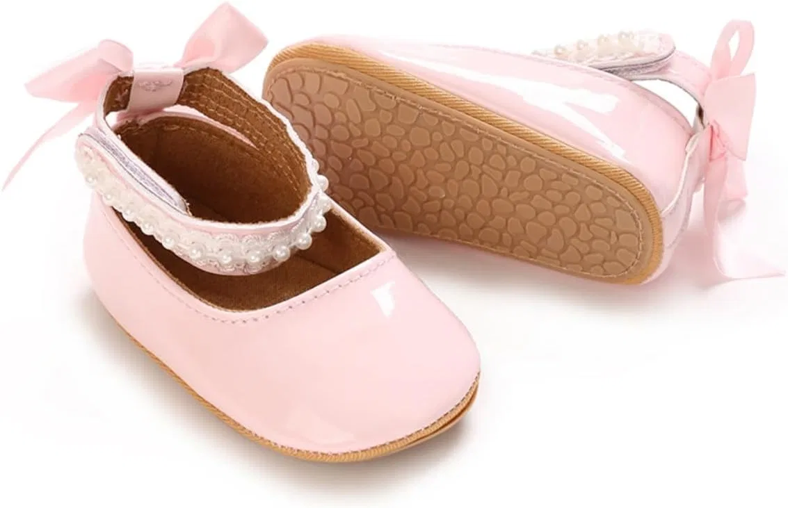 Детские туфли Мэри Джейн для девочек LAFEGEN, Pink — фото 4