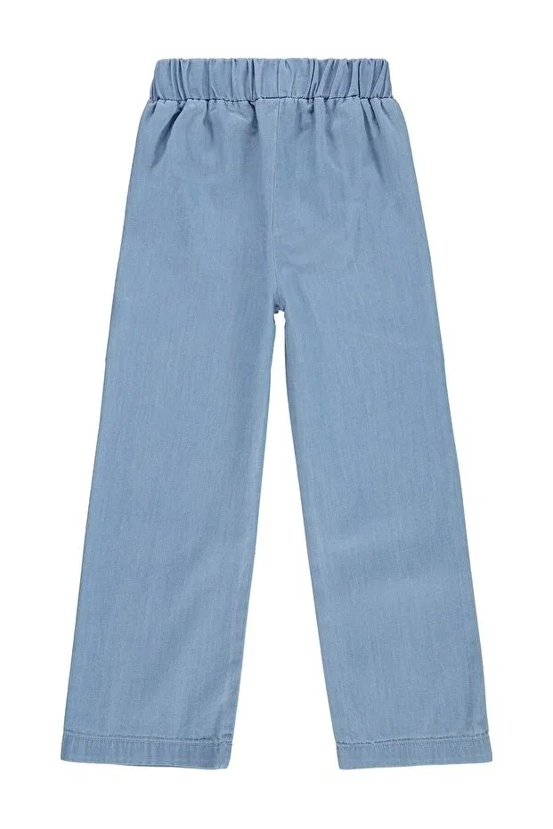 Детские брюки для девочек широкие Civil Girls, Blue — фото 2