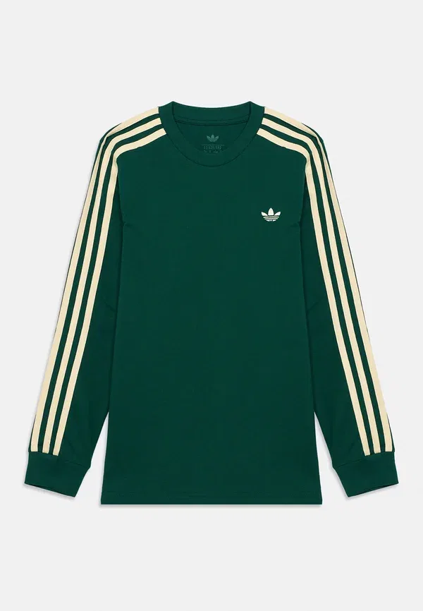 Лонгслив Adidas Originals, темно-зеленый