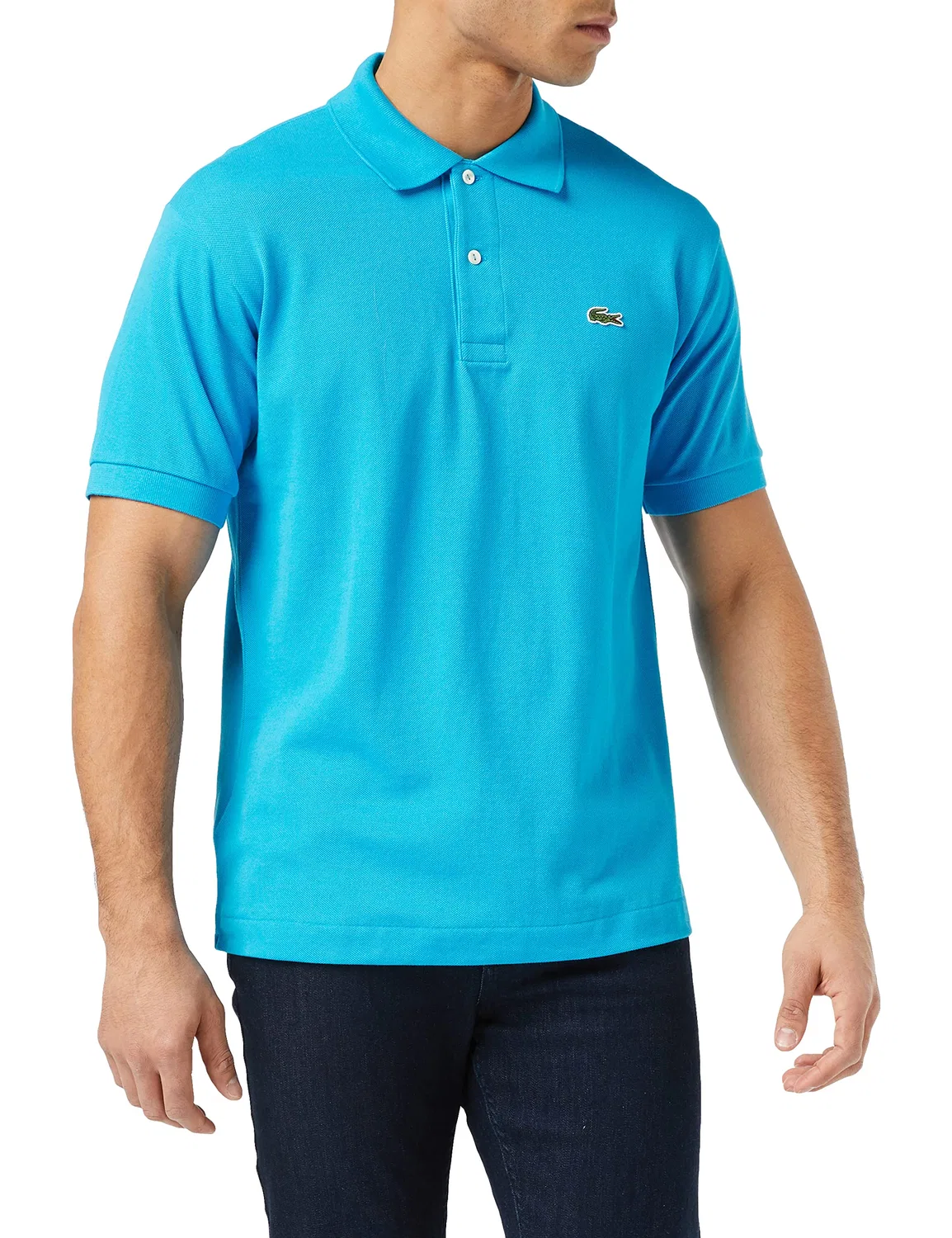 Мужская футболка-поло с коротким рукавом L1264 Lacoste, Balneaire Blue