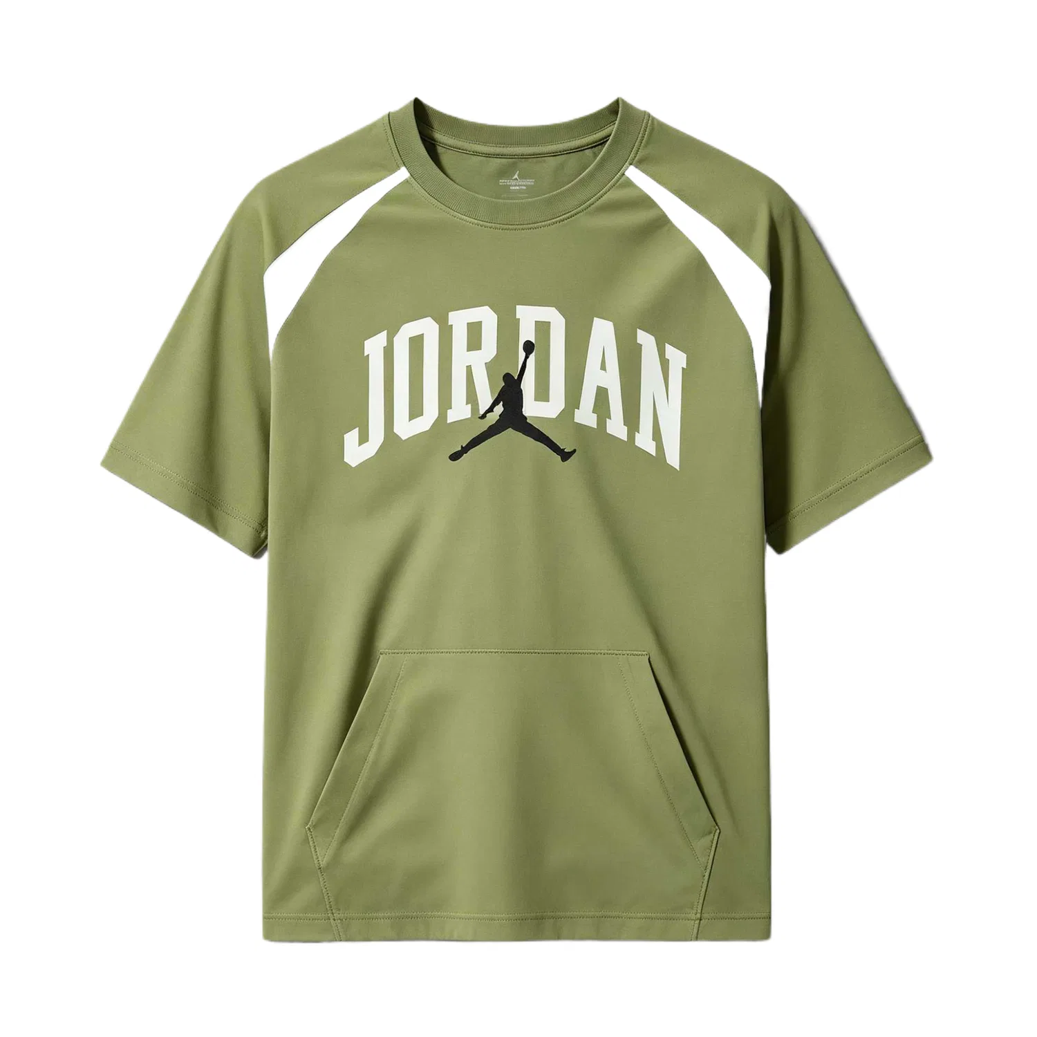 Футболка детская с круглым вырезом Jordan, Outdoor Green