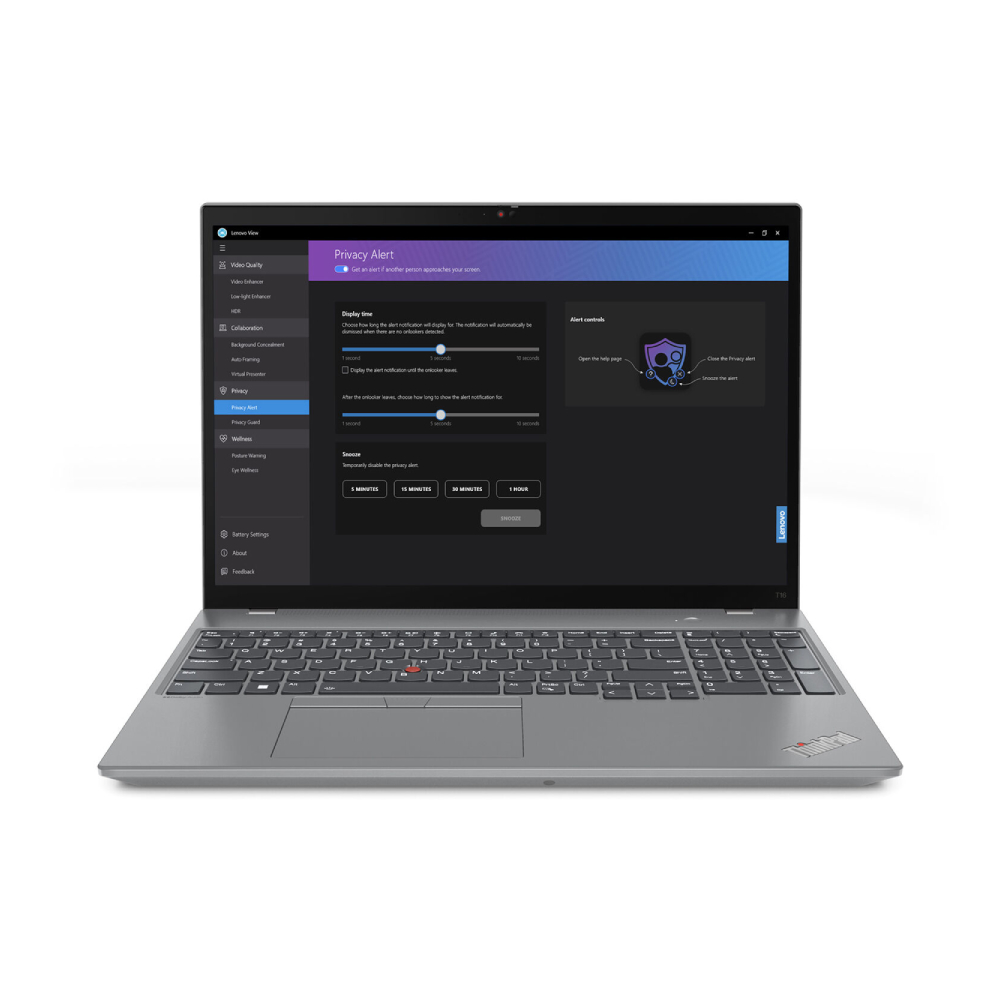 

Ноутбук Lenovo ThinkPad T16 Gen 2, 16", 16 ГБ/512 ГБ, i7-1365U, UHD Graphics, серый, английская клавиатура