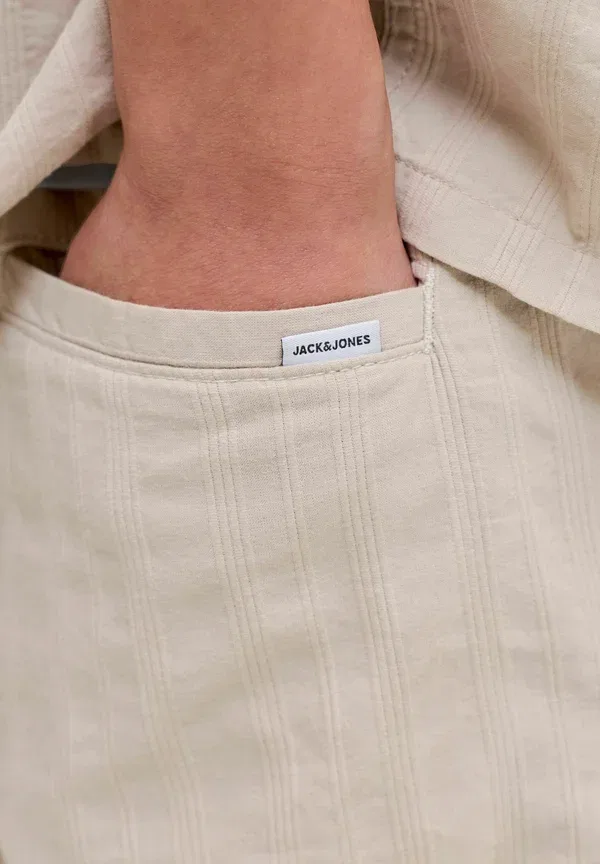 Шорты свободного кроя, шорты для подростков - шорты Jack & Jones Junior, серый — фото 4