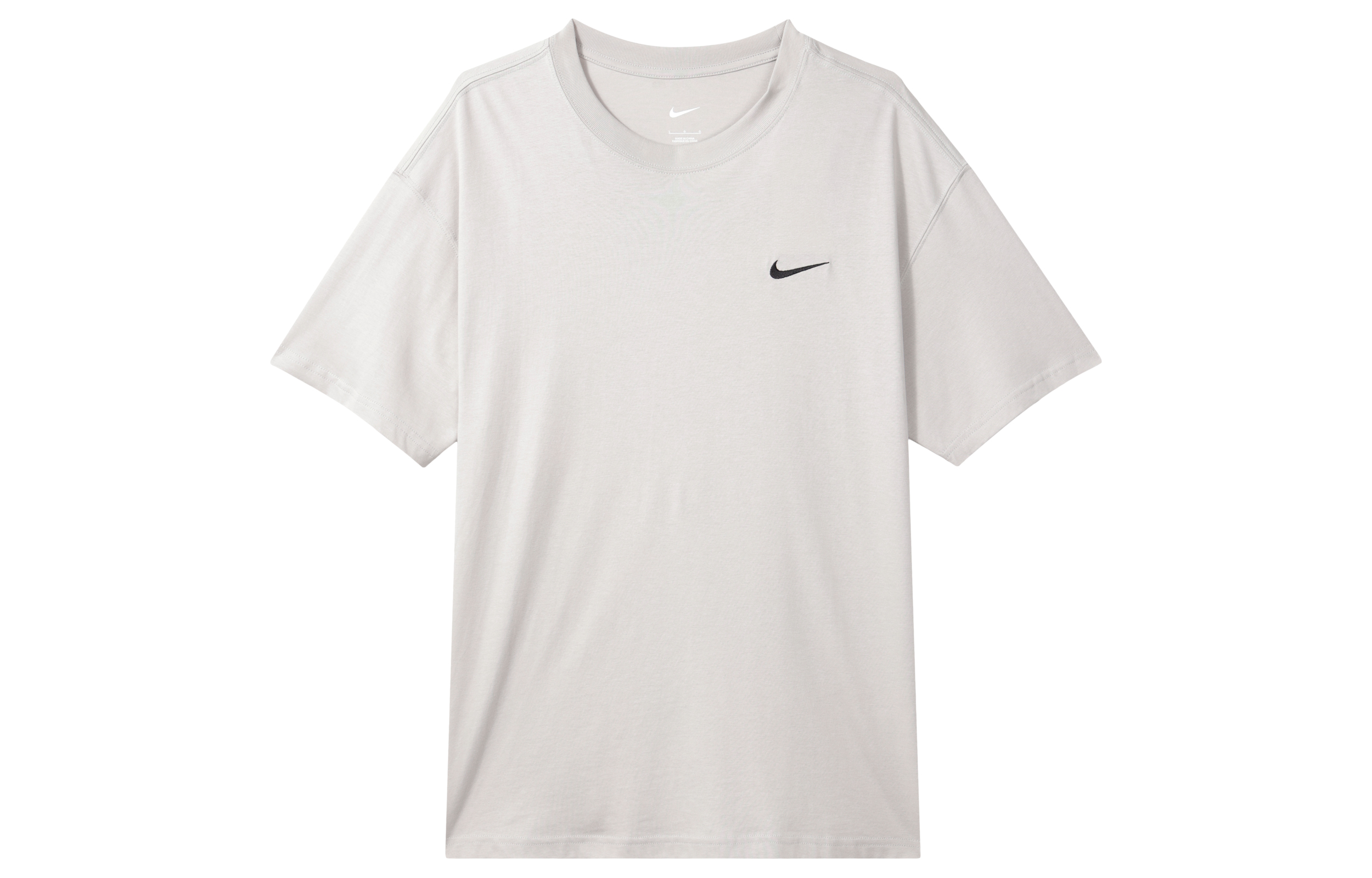 

Футболка с втачными рукавами мужская серая Nike, Lime