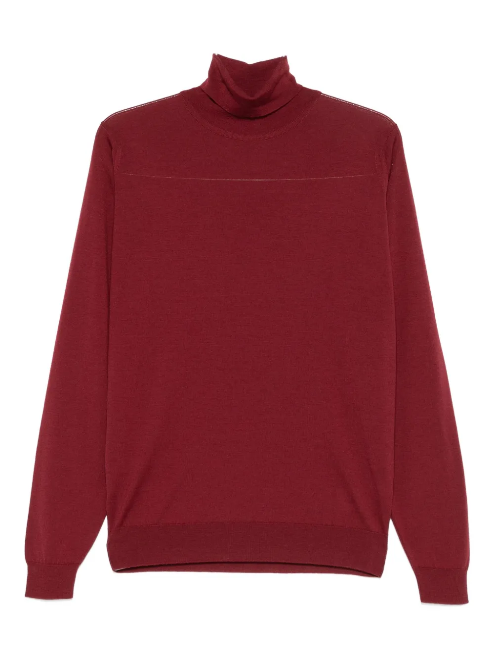 

Свитер из мериносовой шерсти John Smedley, красный