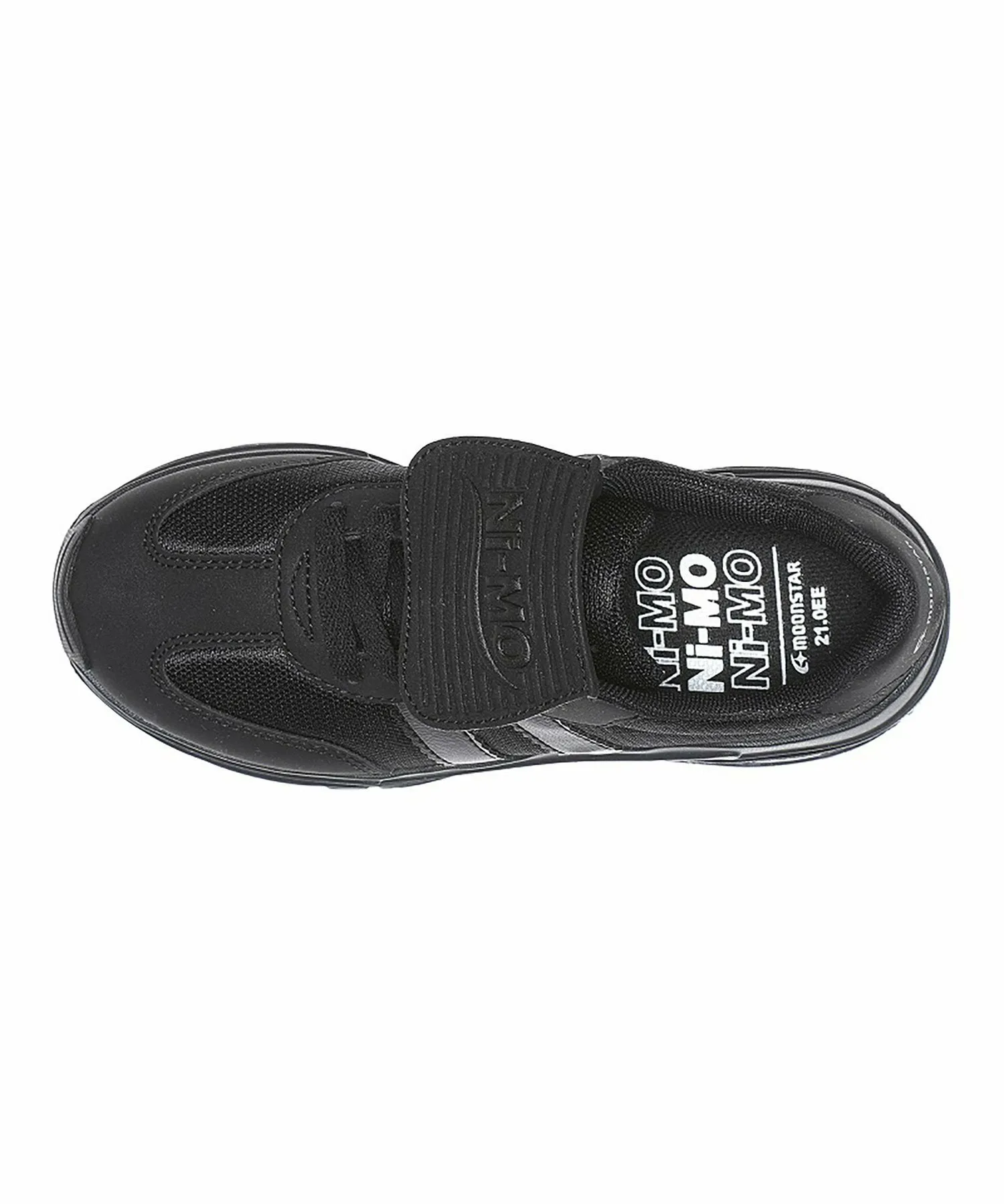 Детские кроссовки MoonStar NM J149 черного цвета для девочек Ni-Mo, black — фото 3