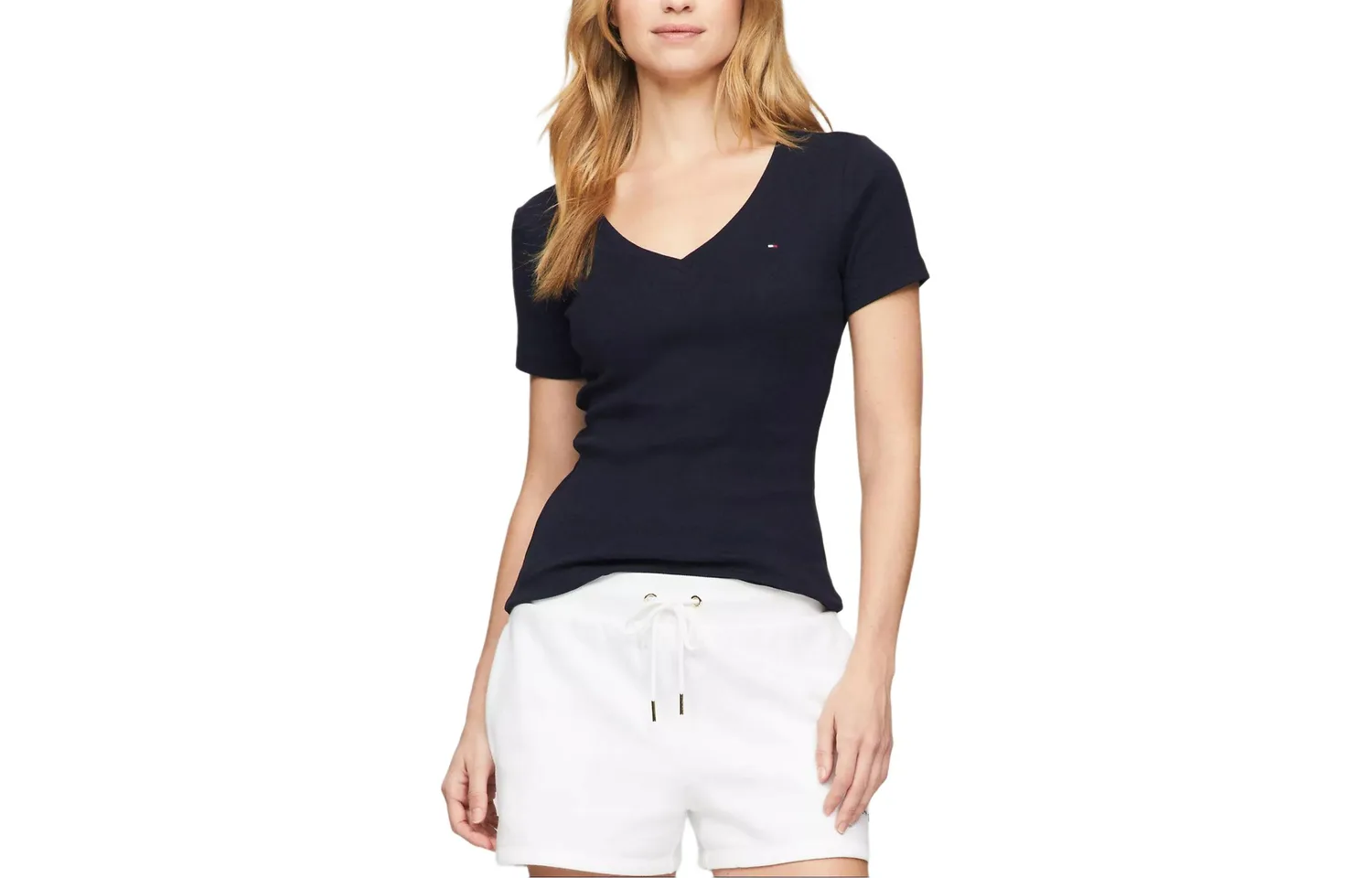 Футболка Regular женская Tommy Hilfiger, морской синий
