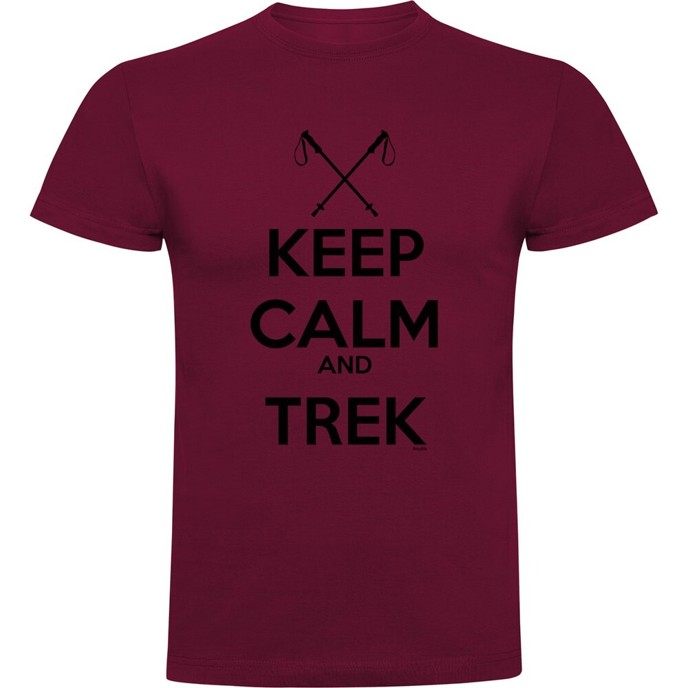 

Футболка Kruskis Keep Calm And Trek, красный