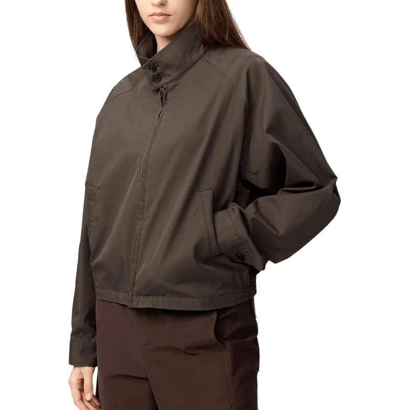 Короткое пальто U Collection SS26 UNIQLO, 39 коричневый черный