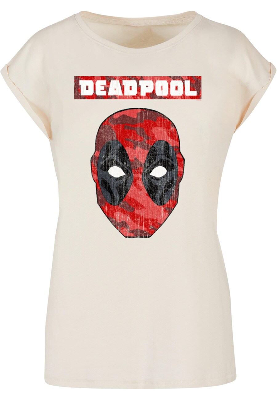

Рубашка ABSOLUTE CULT Deadpool - Camo Head, песочный
