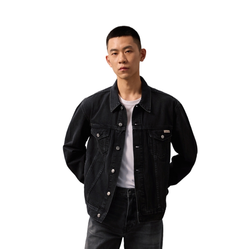 Calvin Klein Куртка мужская, 57 L-Denim Black — фото 4